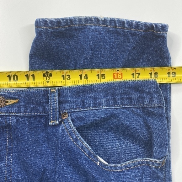 Vintage Lee Denim Straight Leg Jeans 38x32 - Picture 9 of 12